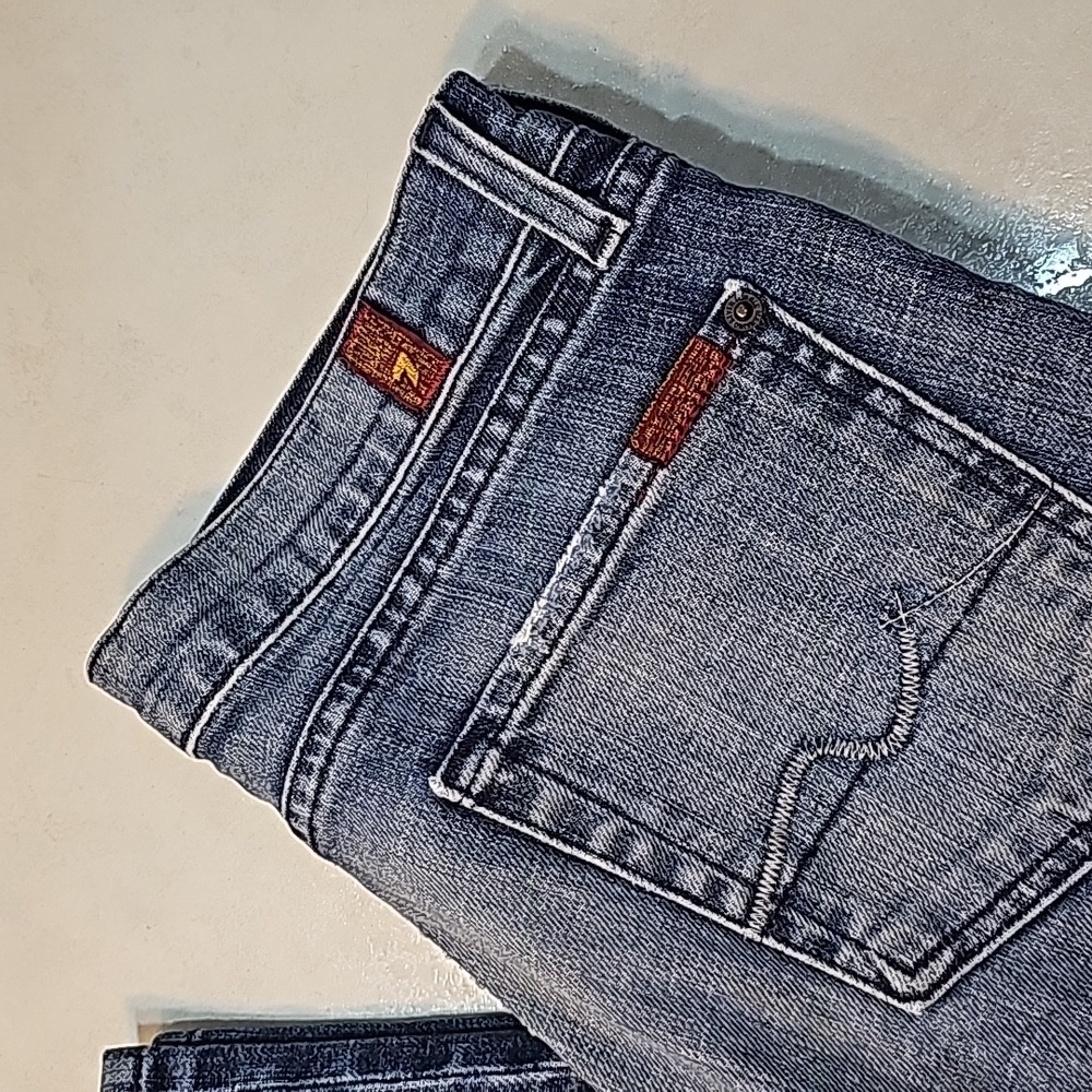 7 For All Man Kind Bootcut Jeans Size 27
